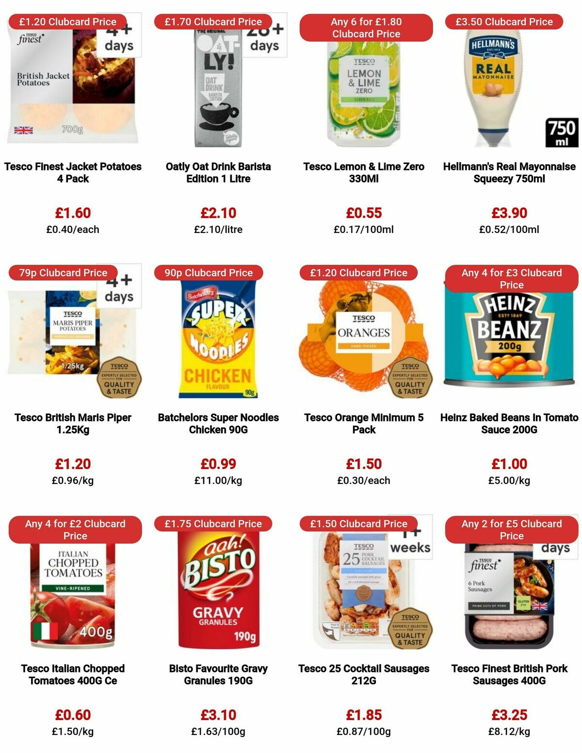 TESCO Offers from 28 September