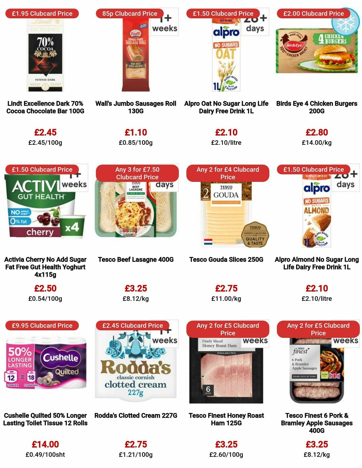TESCO Offers from 28 September