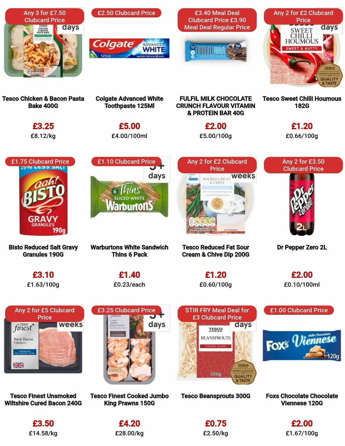 TESCO Offers from 28 September