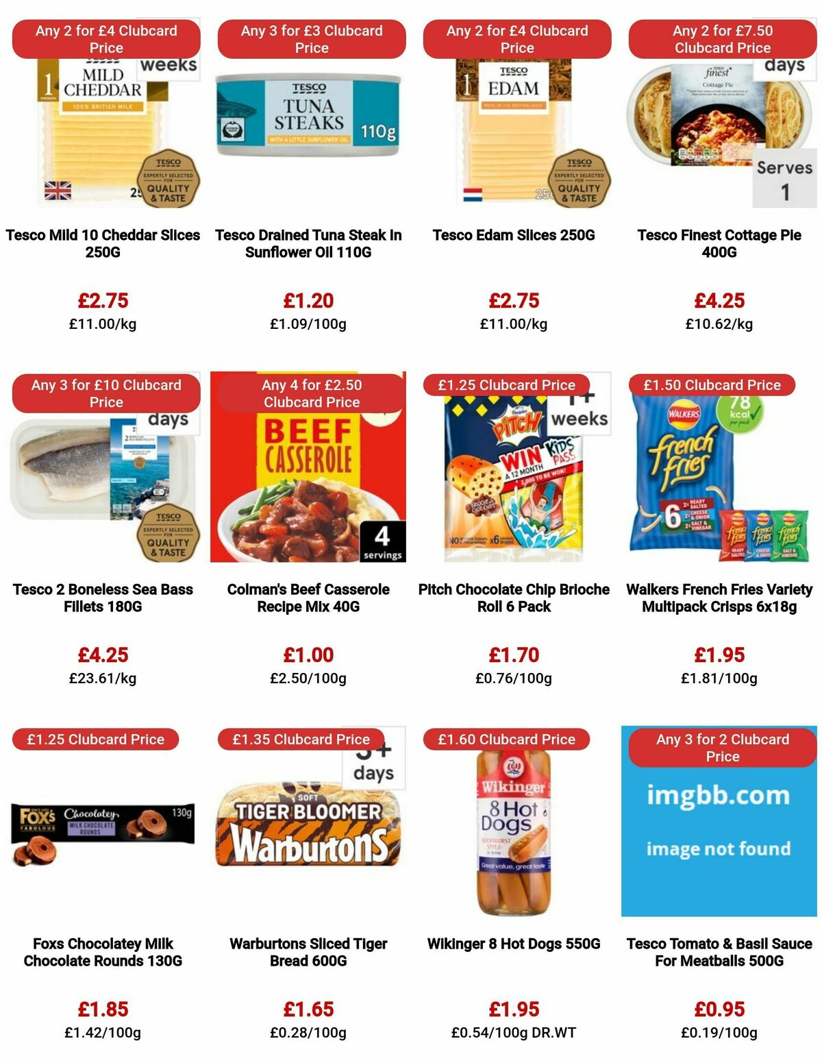 TESCO Offers from 28 September
