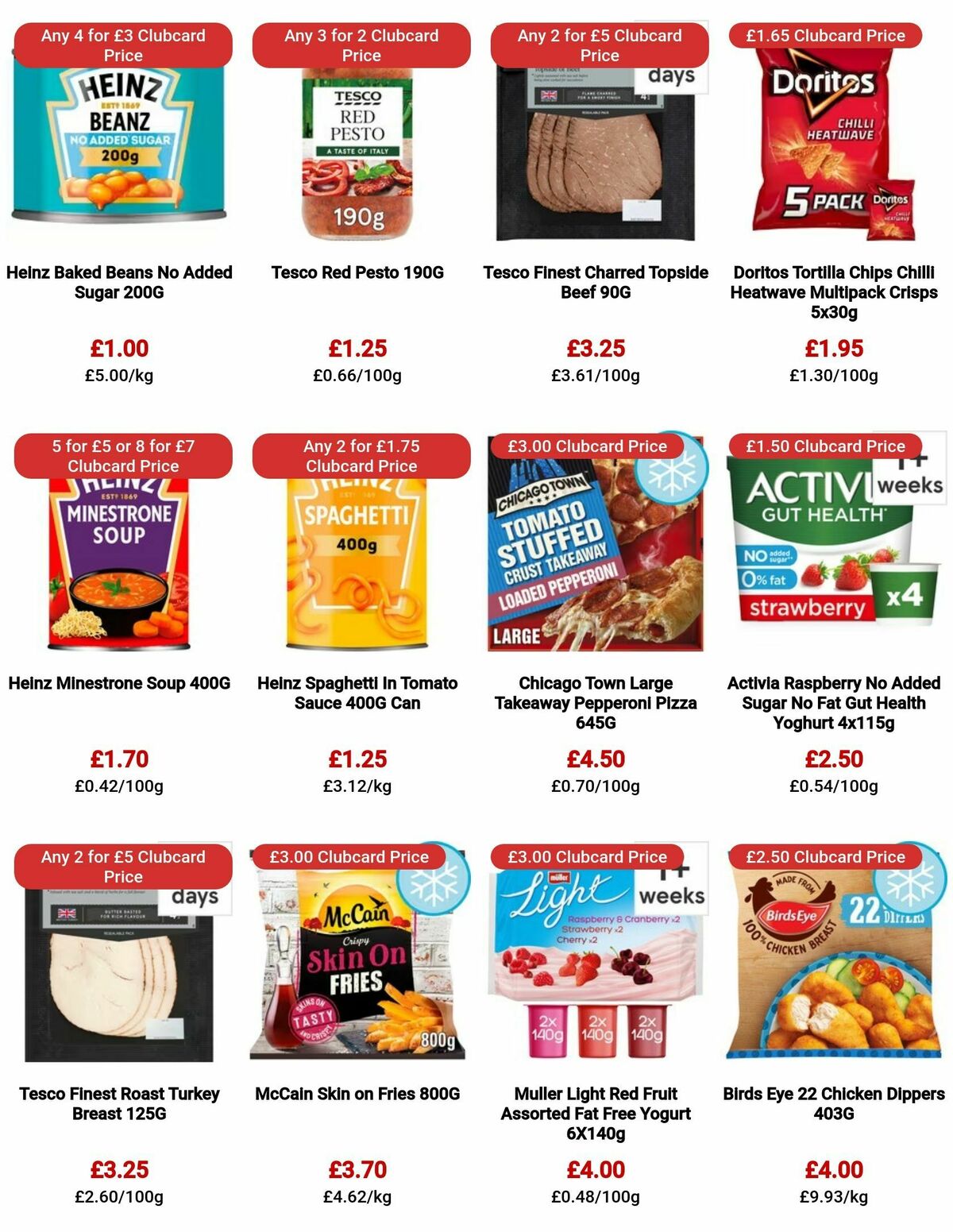 TESCO Offers from 28 September