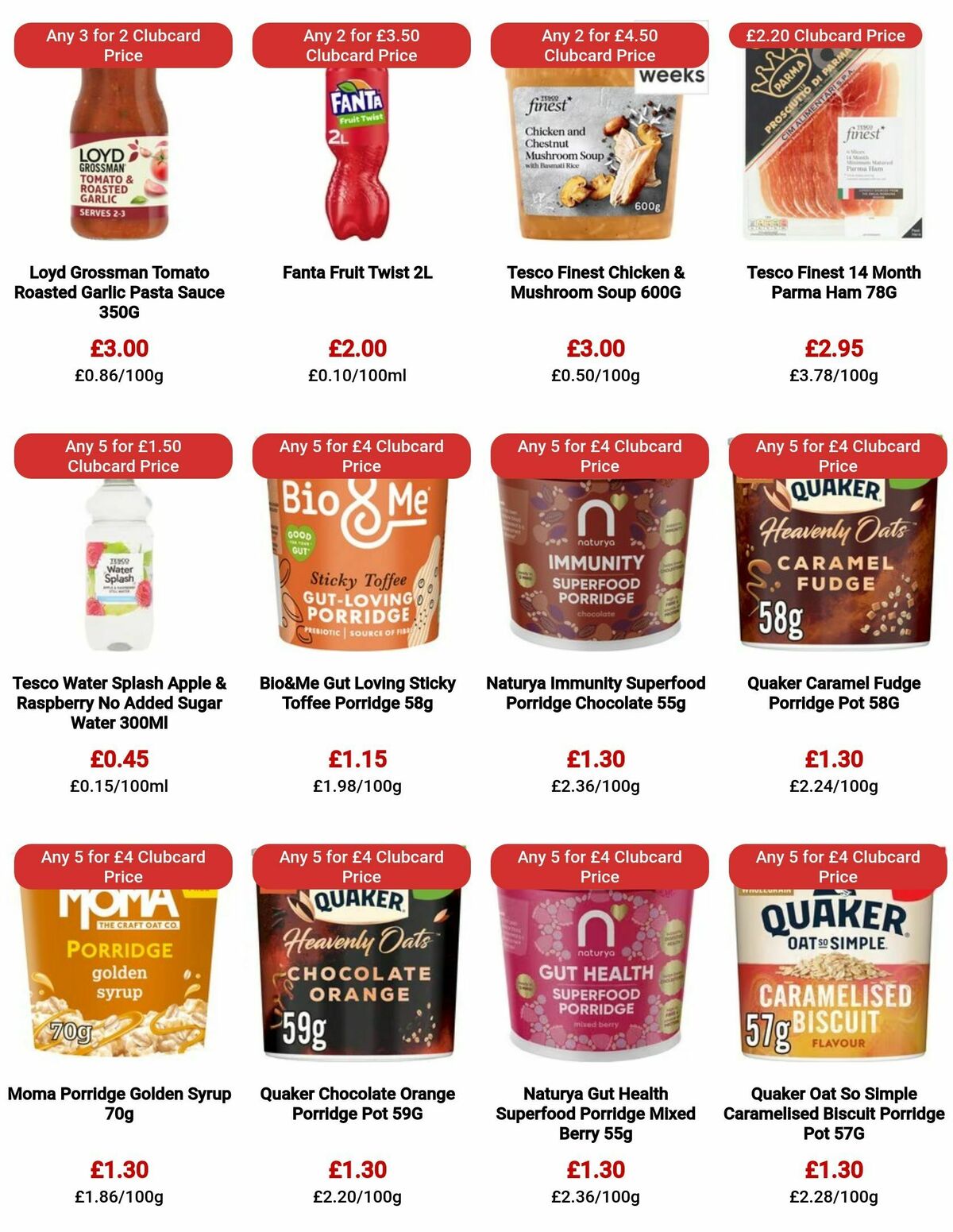 TESCO Offers from 28 September