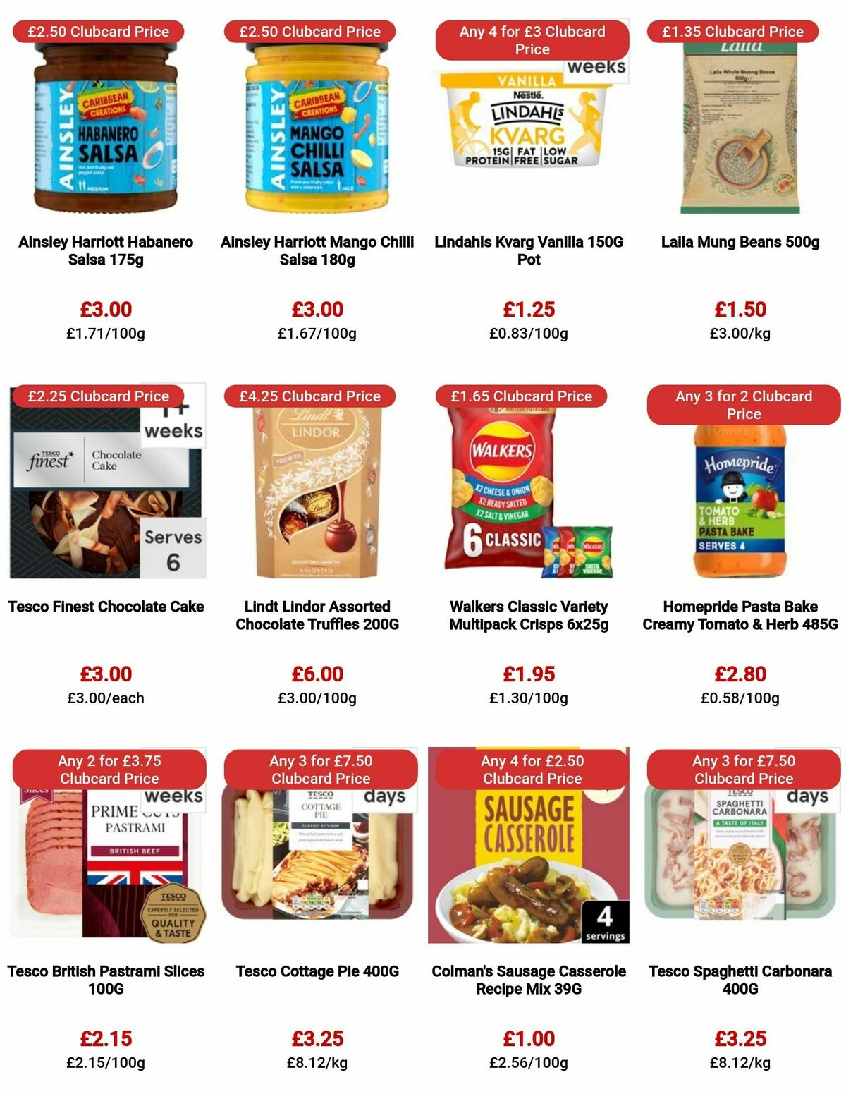 TESCO Offers from 28 September