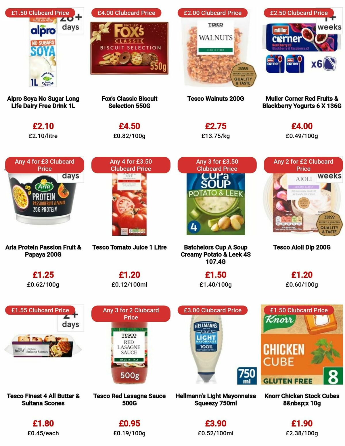 TESCO Offers from 28 September