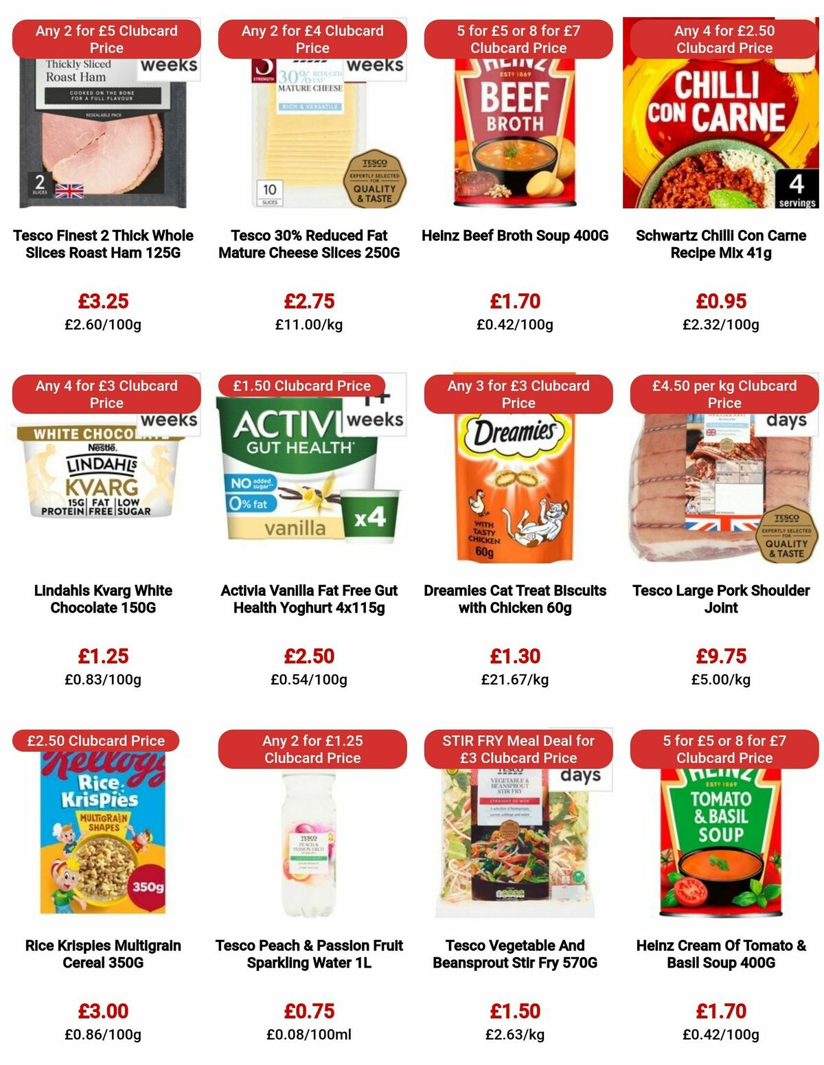 TESCO Offers from 28 September
