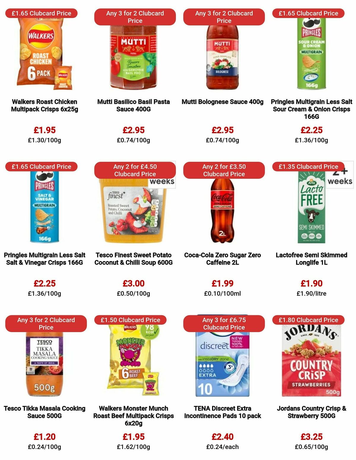 TESCO Offers from 28 September