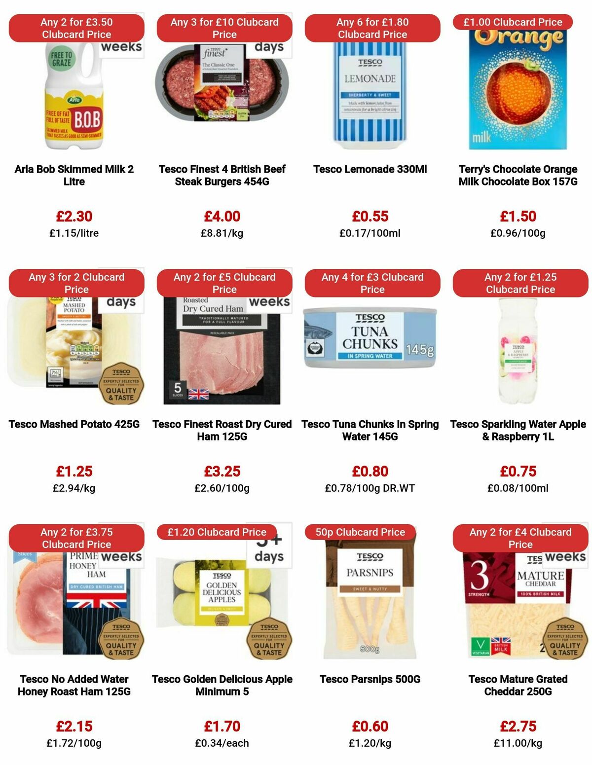 TESCO Offers from 28 September
