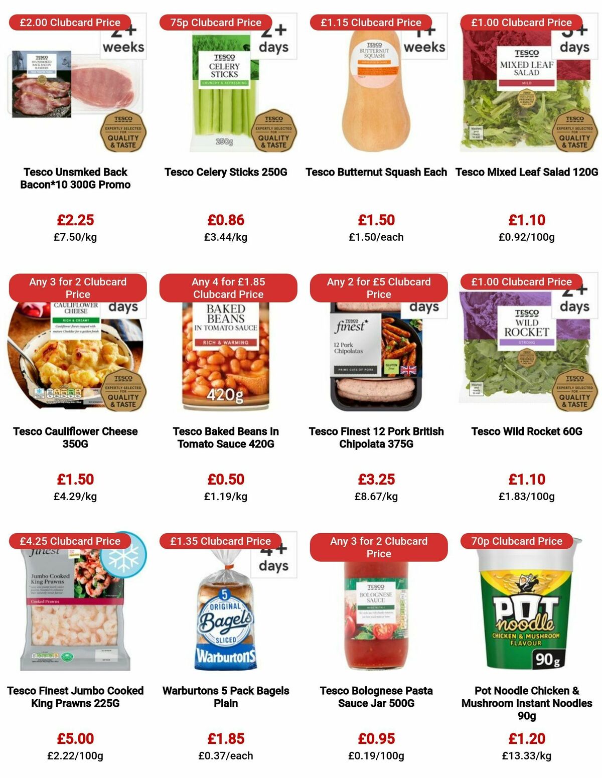 TESCO Offers from 28 September