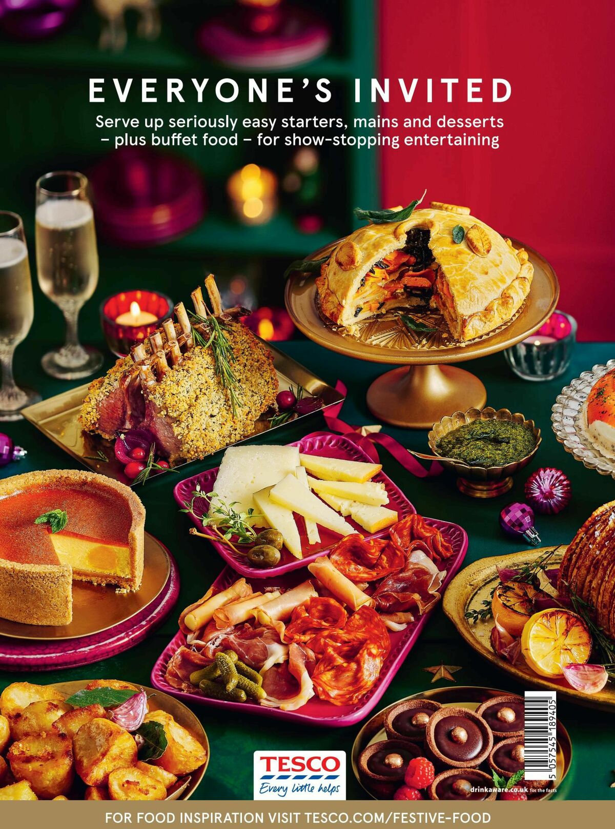 TESCO Festive Food To Order Offers from 4 October