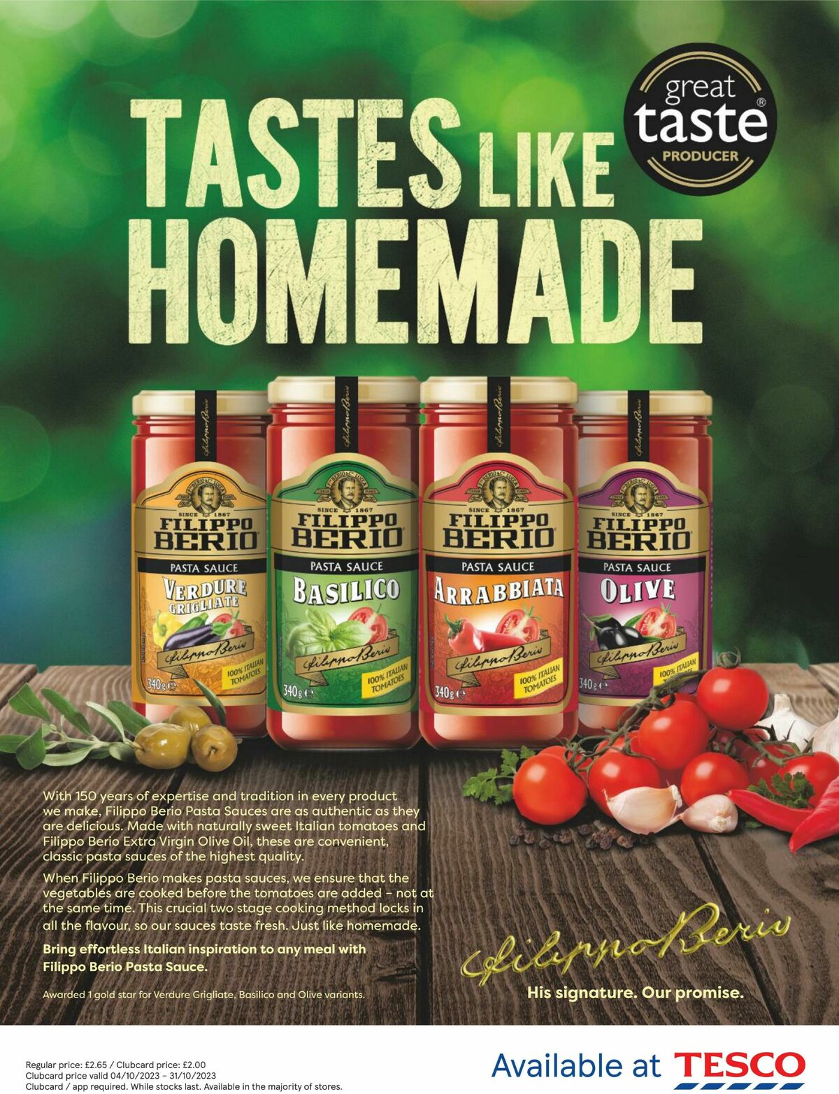 TESCO Magazine October Offers from 1 October