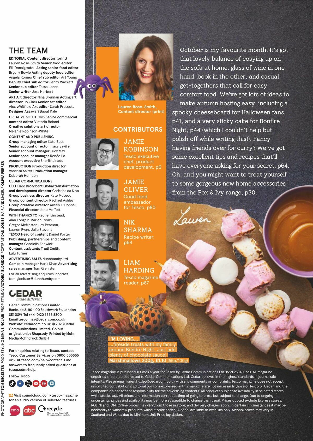 TESCO Magazine October Offers from 1 October