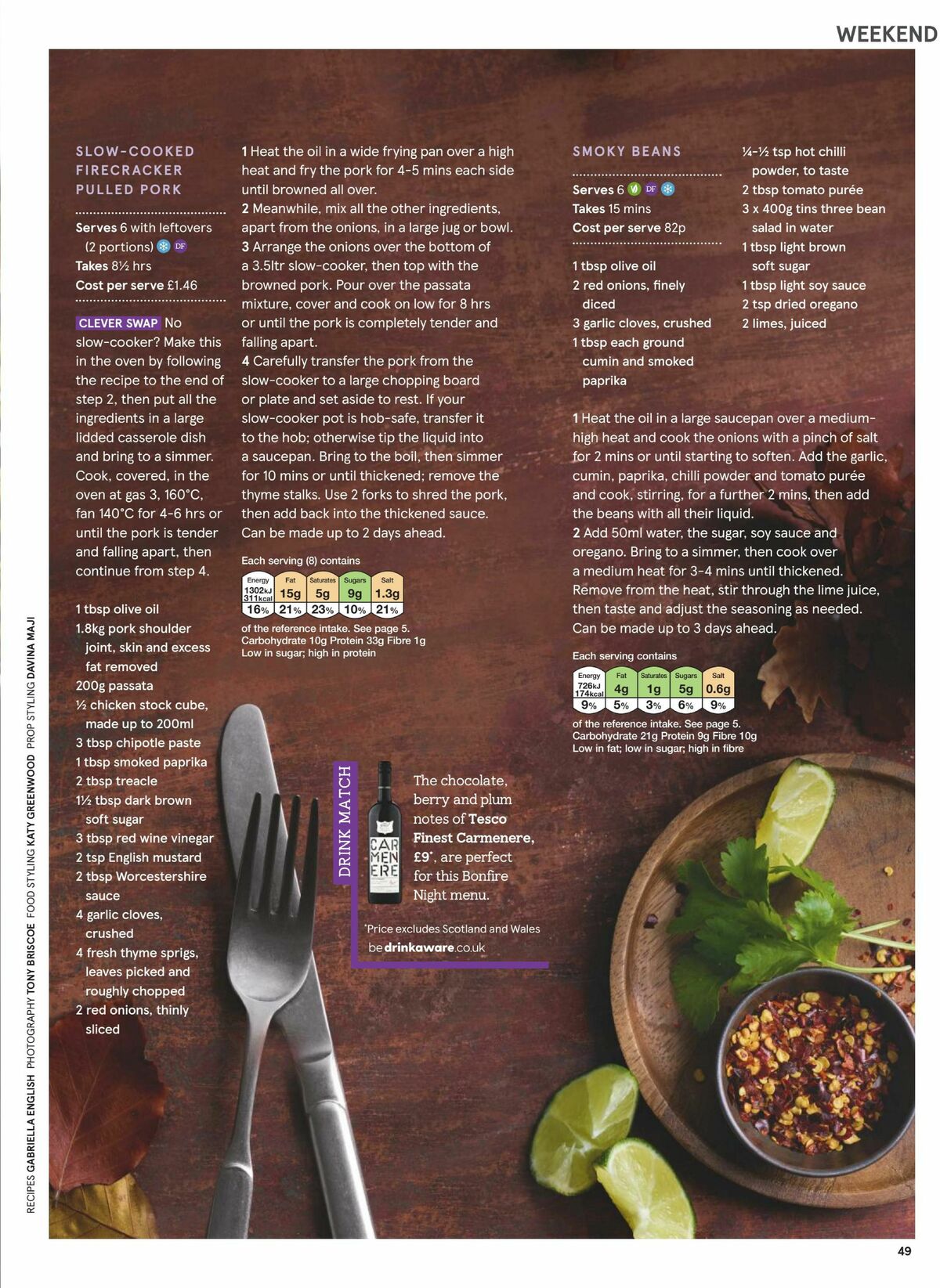 TESCO Magazine October Offers from 1 October