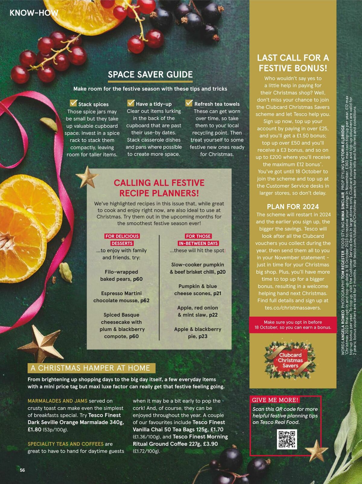 TESCO Magazine October Offers from 1 October