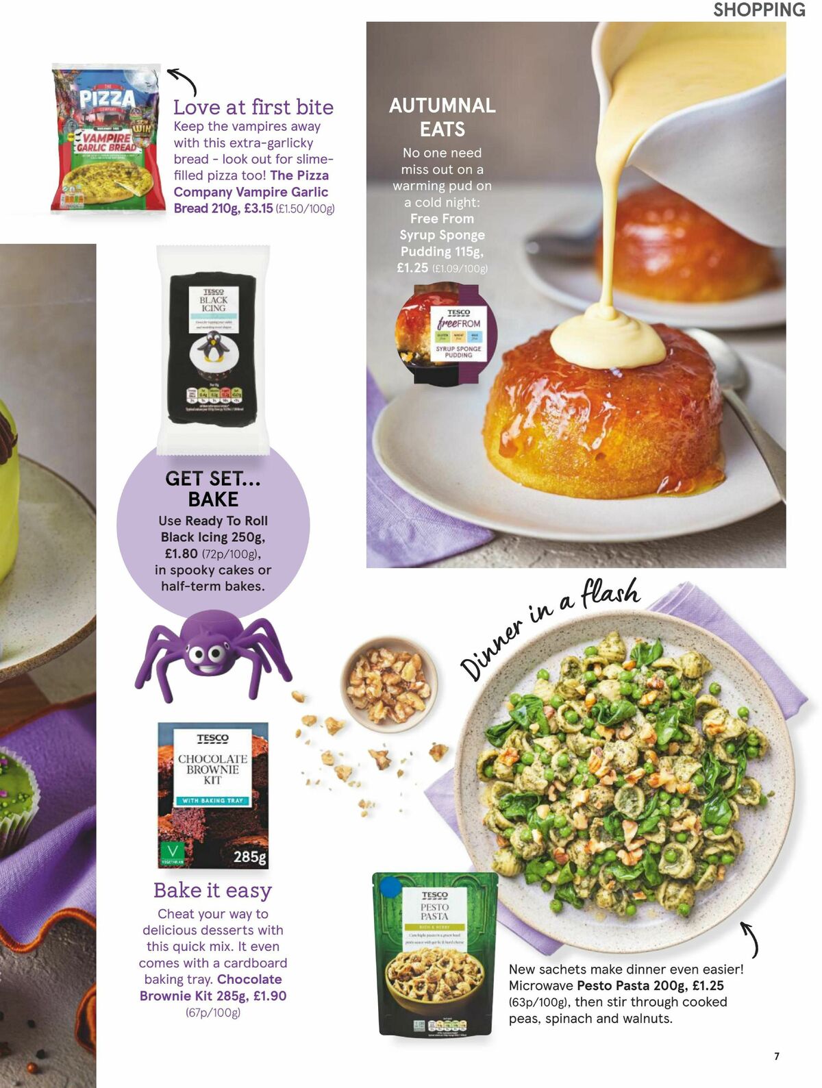 TESCO Magazine October Offers from 1 October