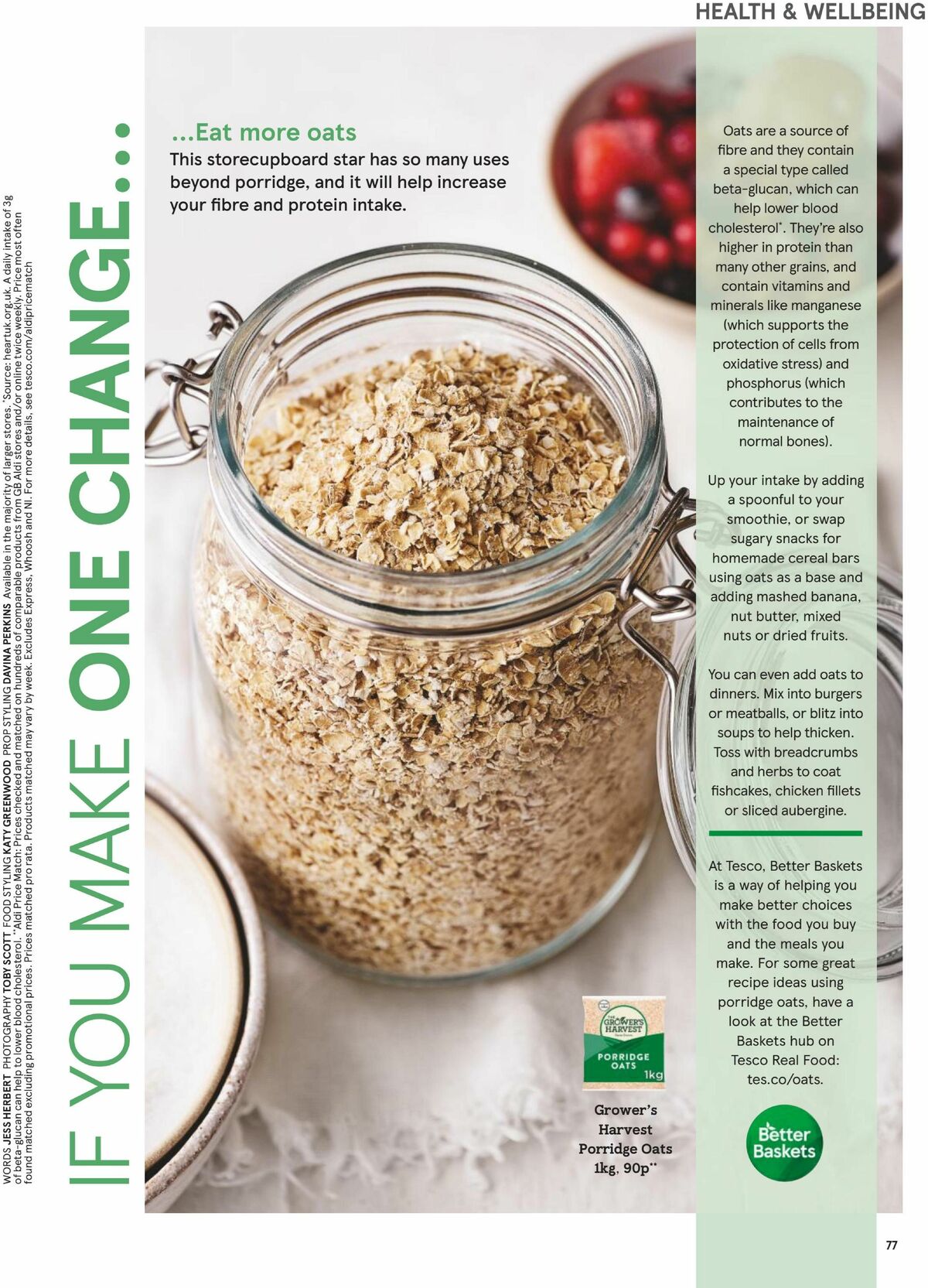 TESCO Magazine October Offers from 1 October