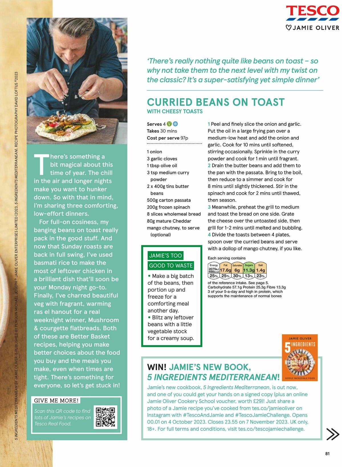 TESCO Magazine October Offers from 1 October