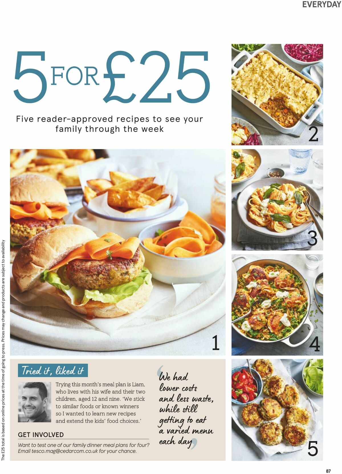 TESCO Magazine October Offers from 1 October