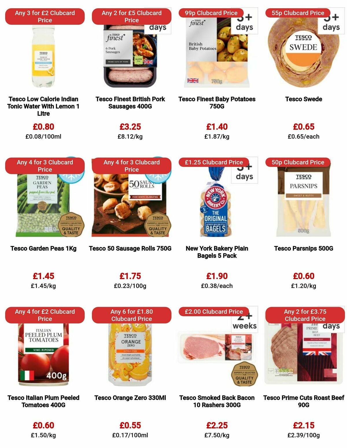 TESCO Offers from 11 October
