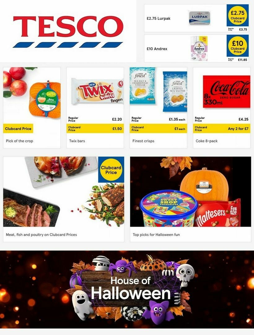TESCO Offers from 19 October