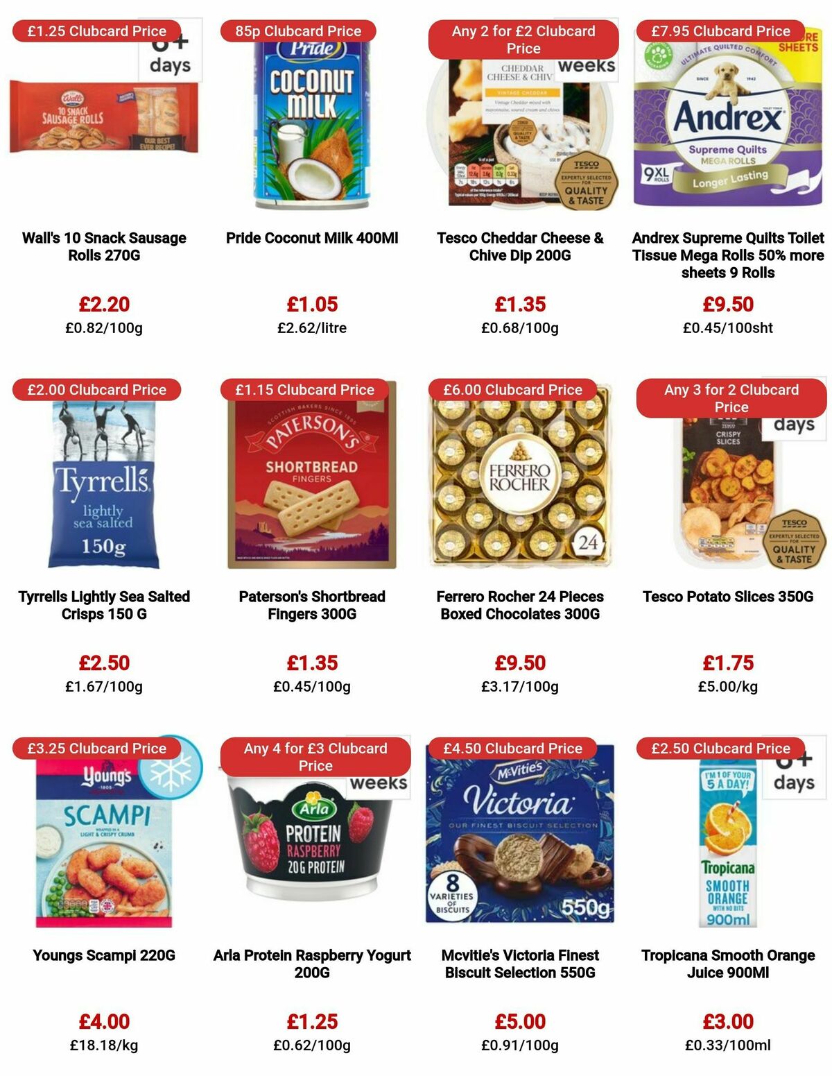 TESCO Offers from 19 October