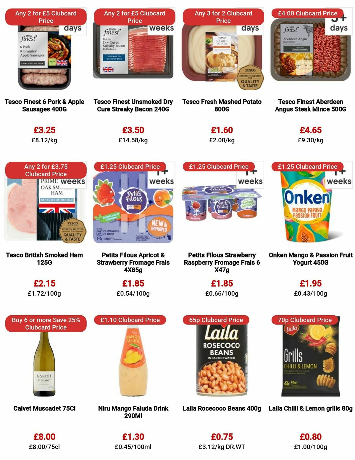 TESCO Offers from 19 October