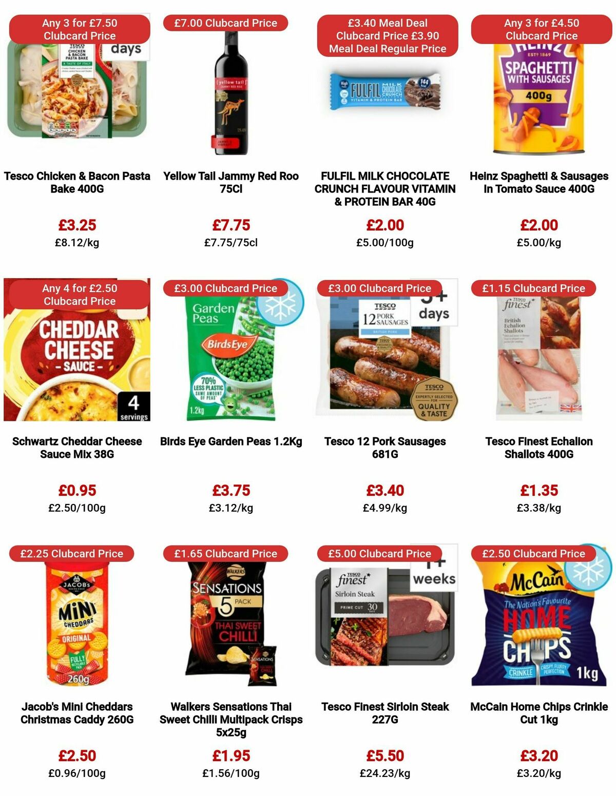 TESCO Offers from 19 October