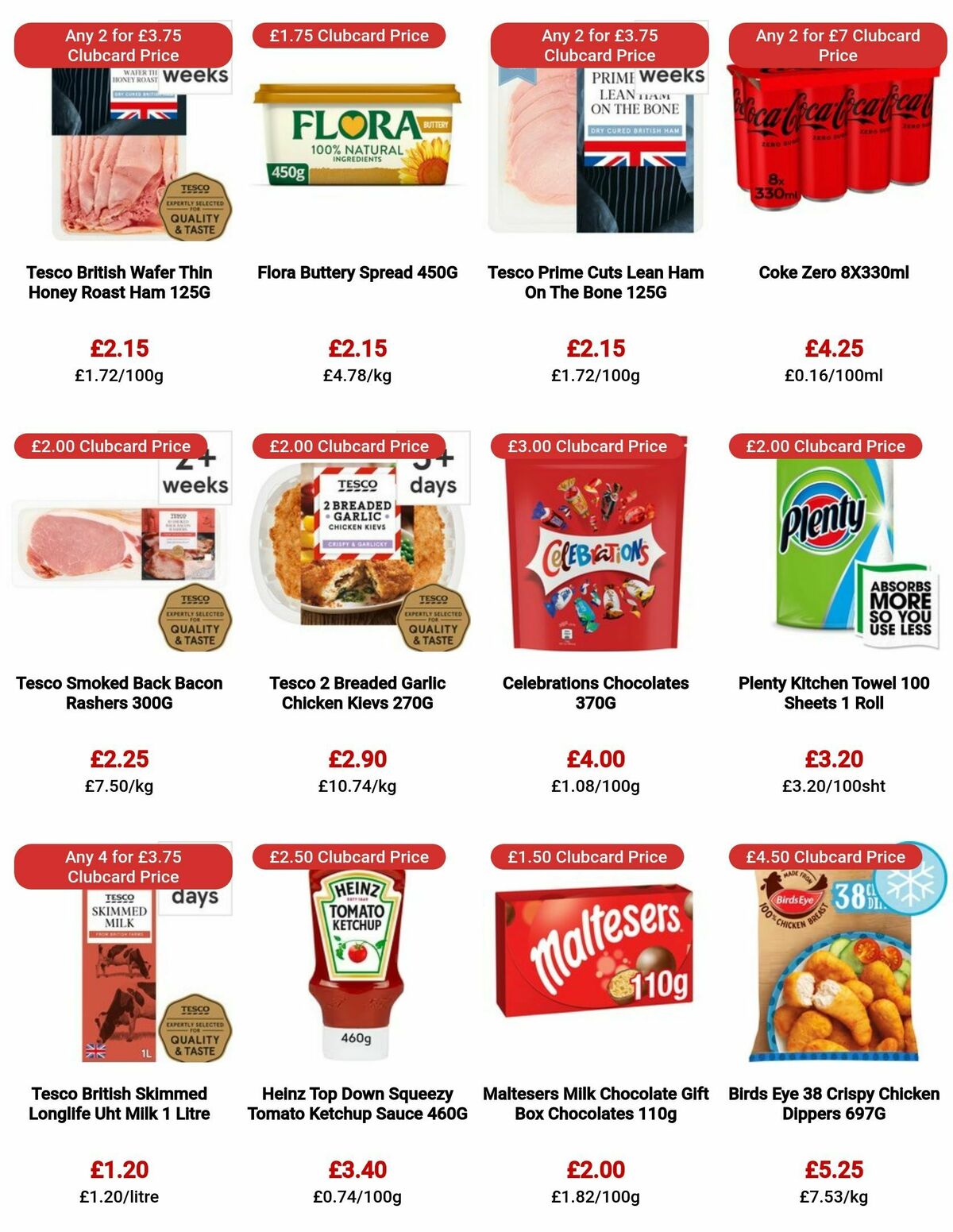 TESCO Offers from 19 October