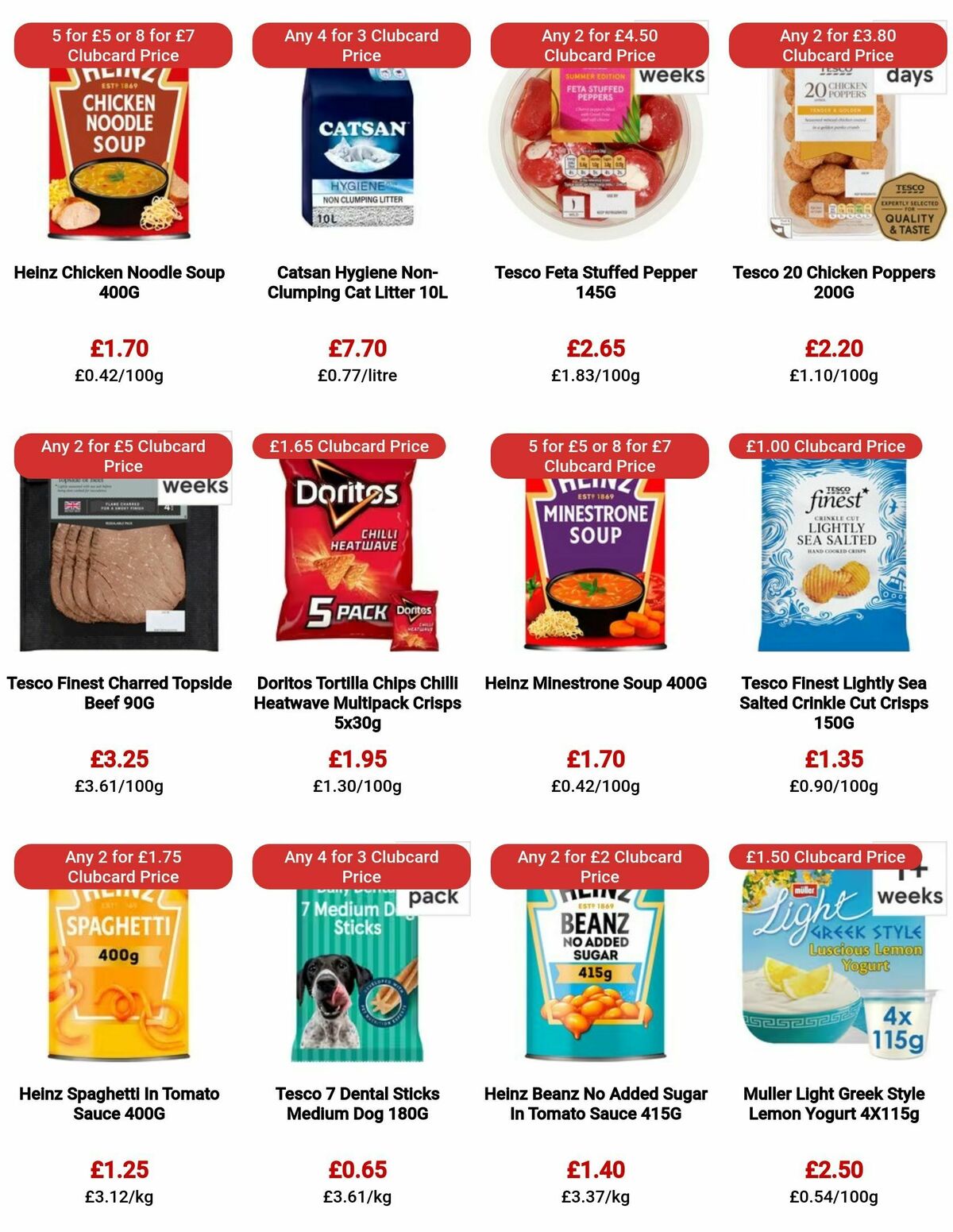 TESCO Offers from 19 October