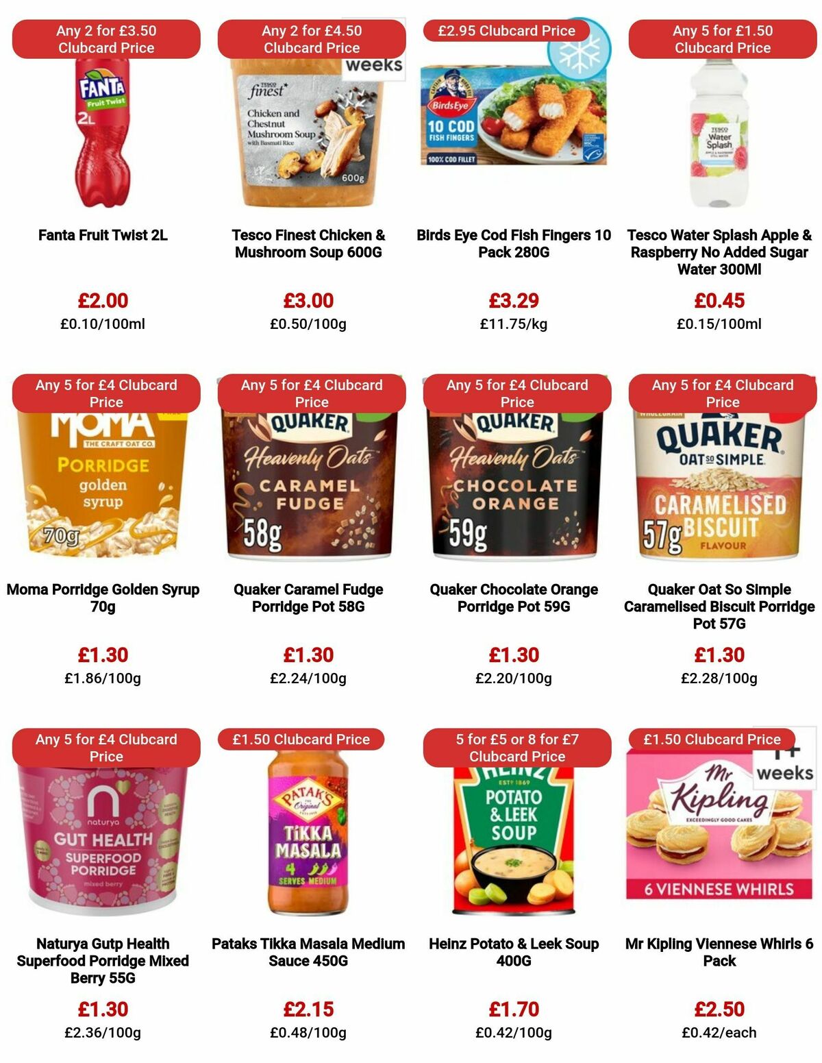 TESCO Offers from 19 October