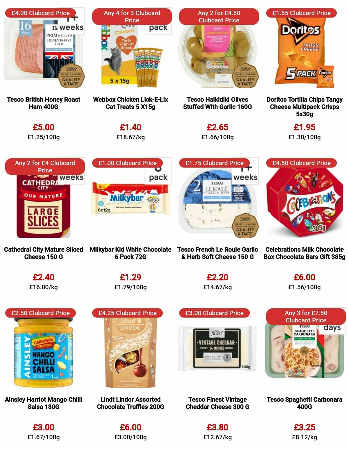 TESCO Offers from 19 October