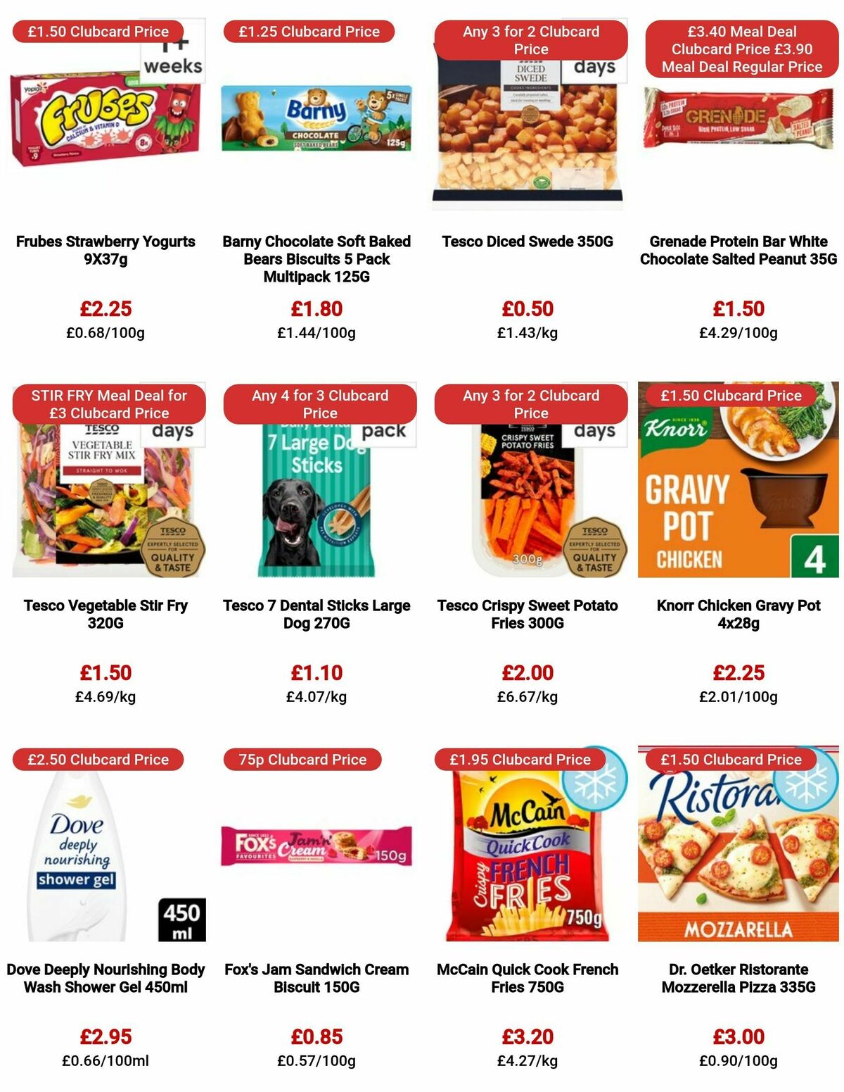TESCO Offers from 19 October
