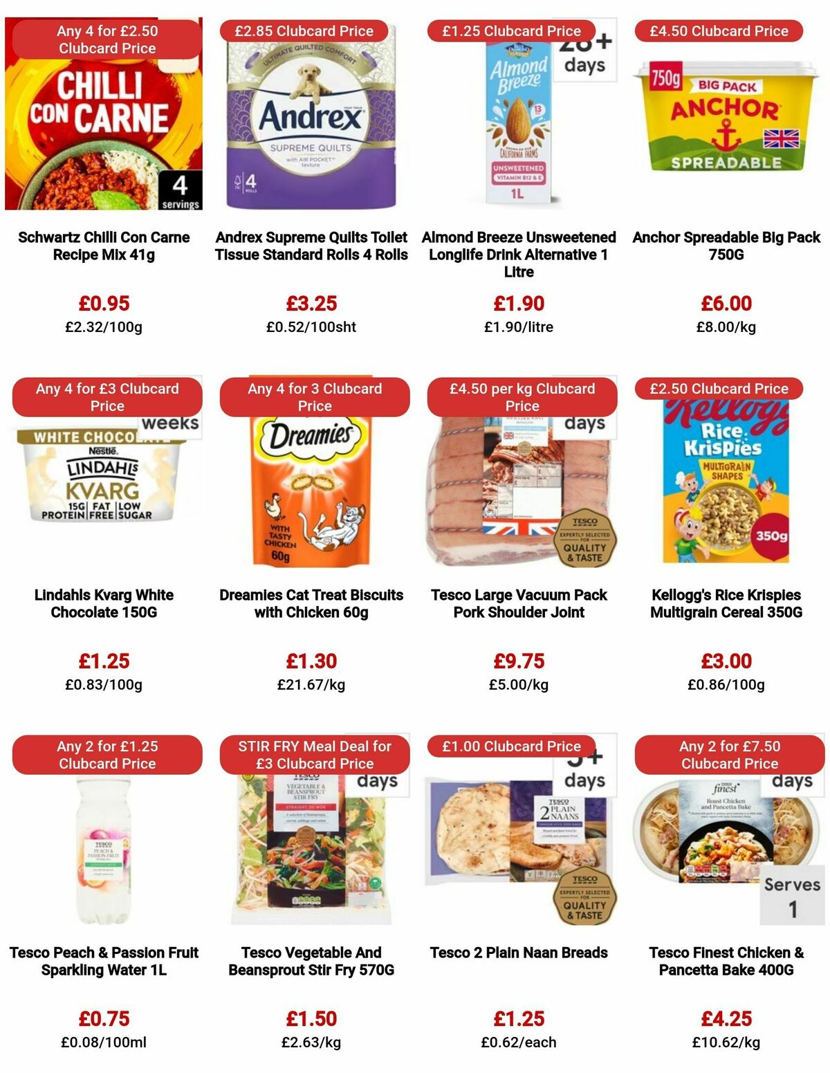 TESCO Offers from 19 October