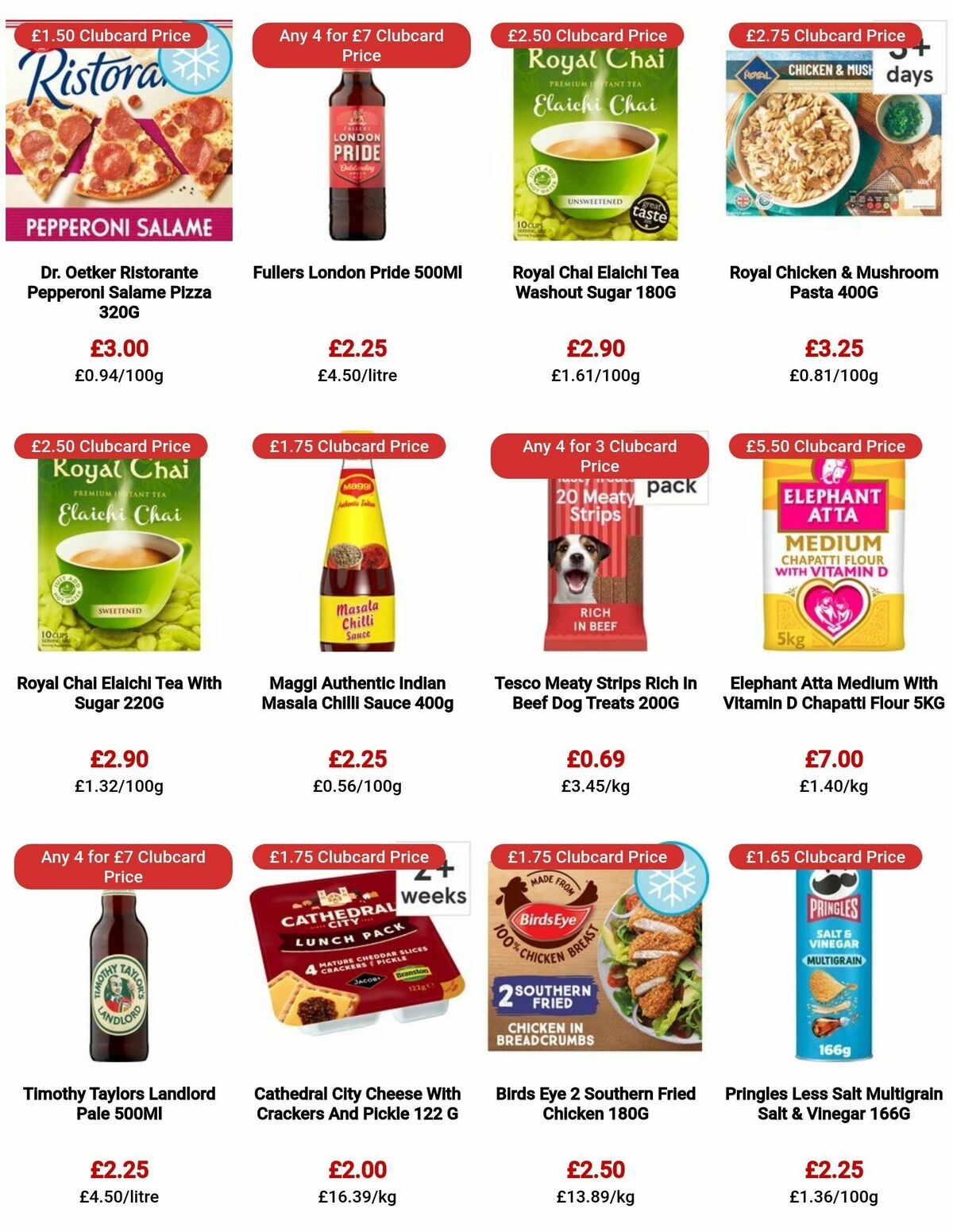 TESCO Offers from 19 October