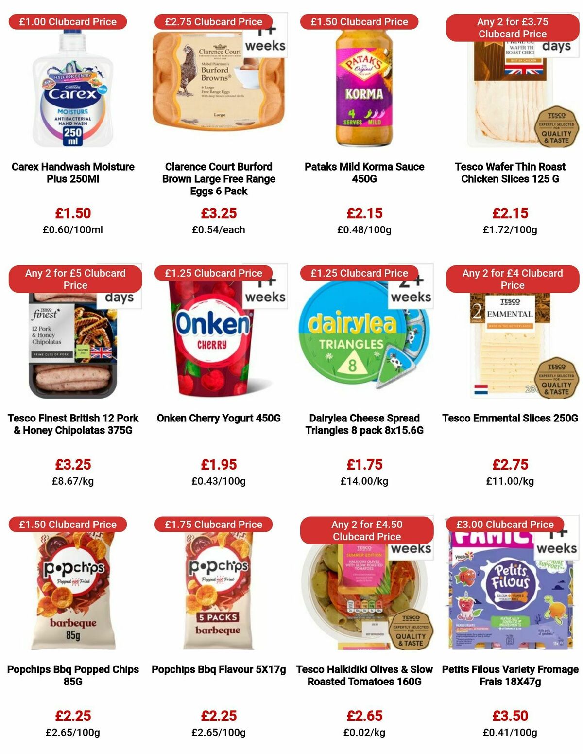 TESCO Offers from 19 October