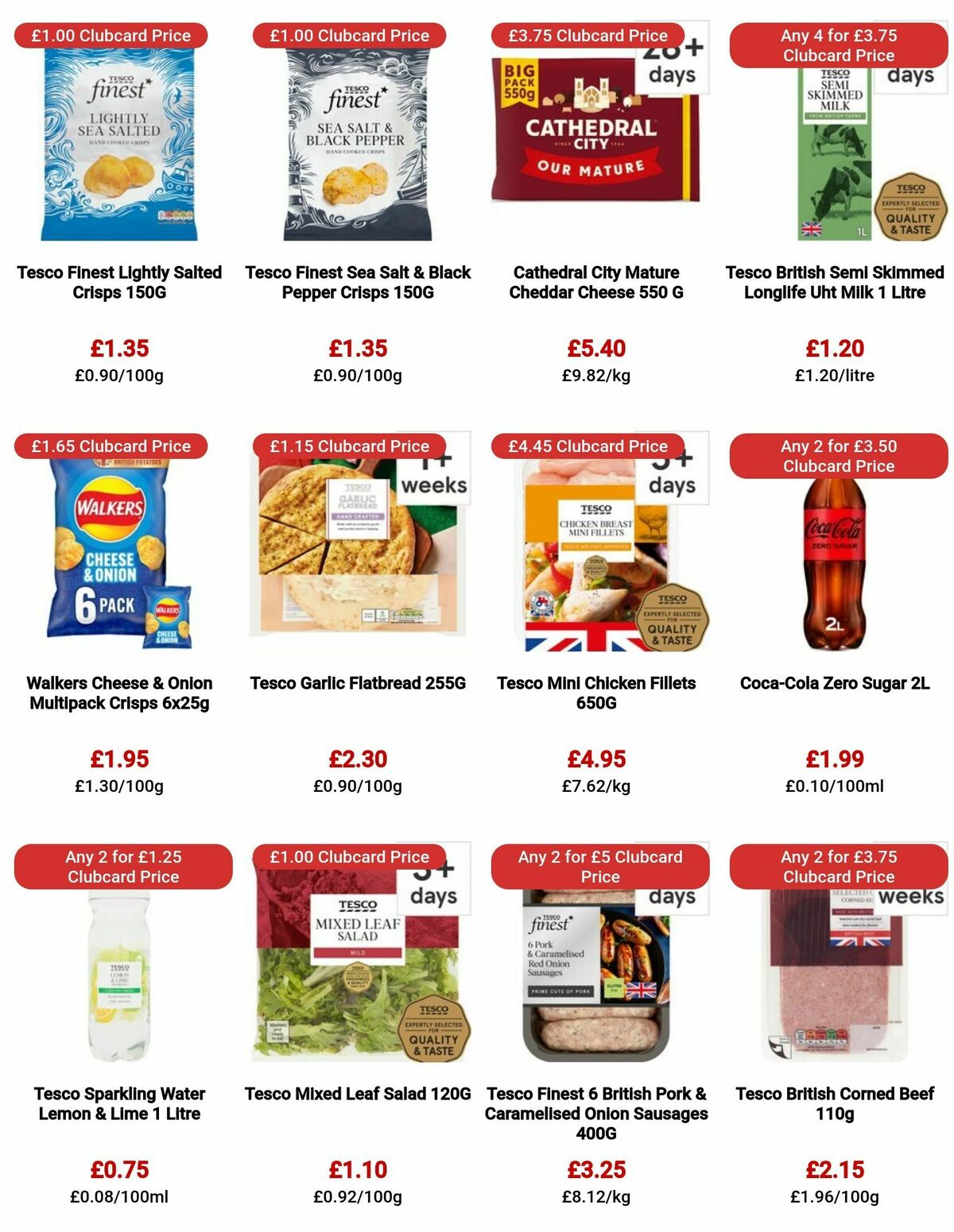 TESCO Offers from 19 October