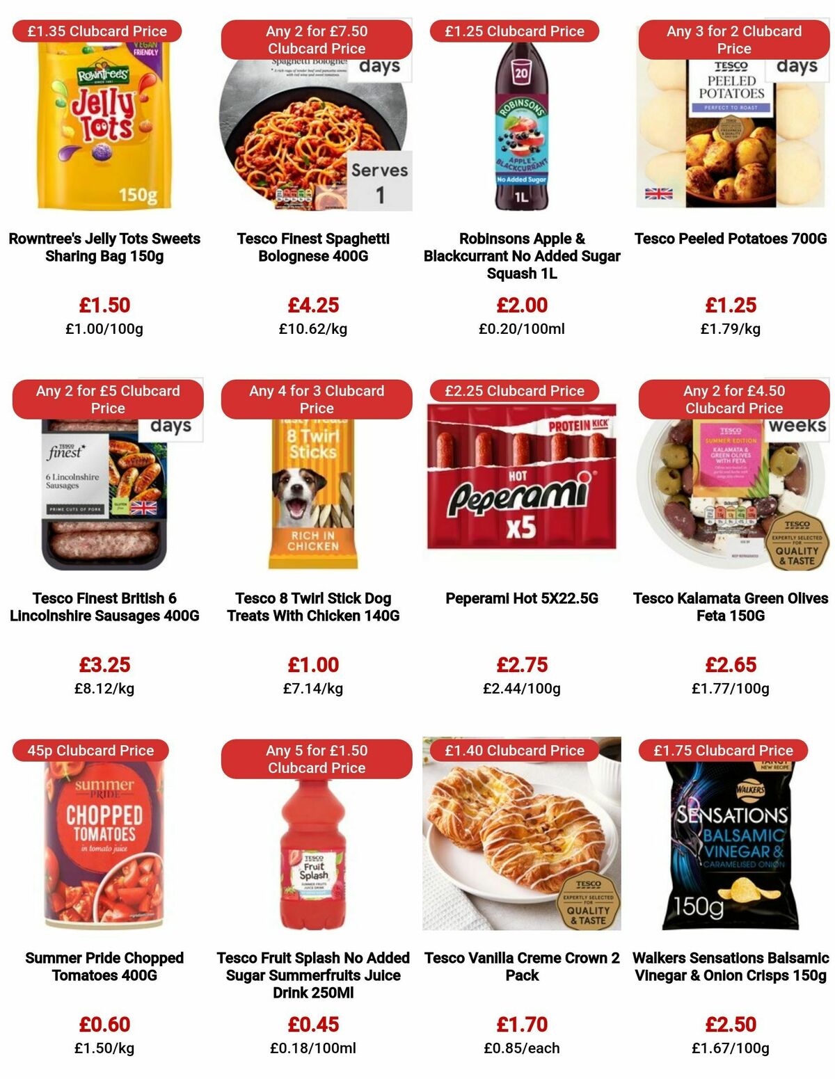 TESCO Offers from 19 October