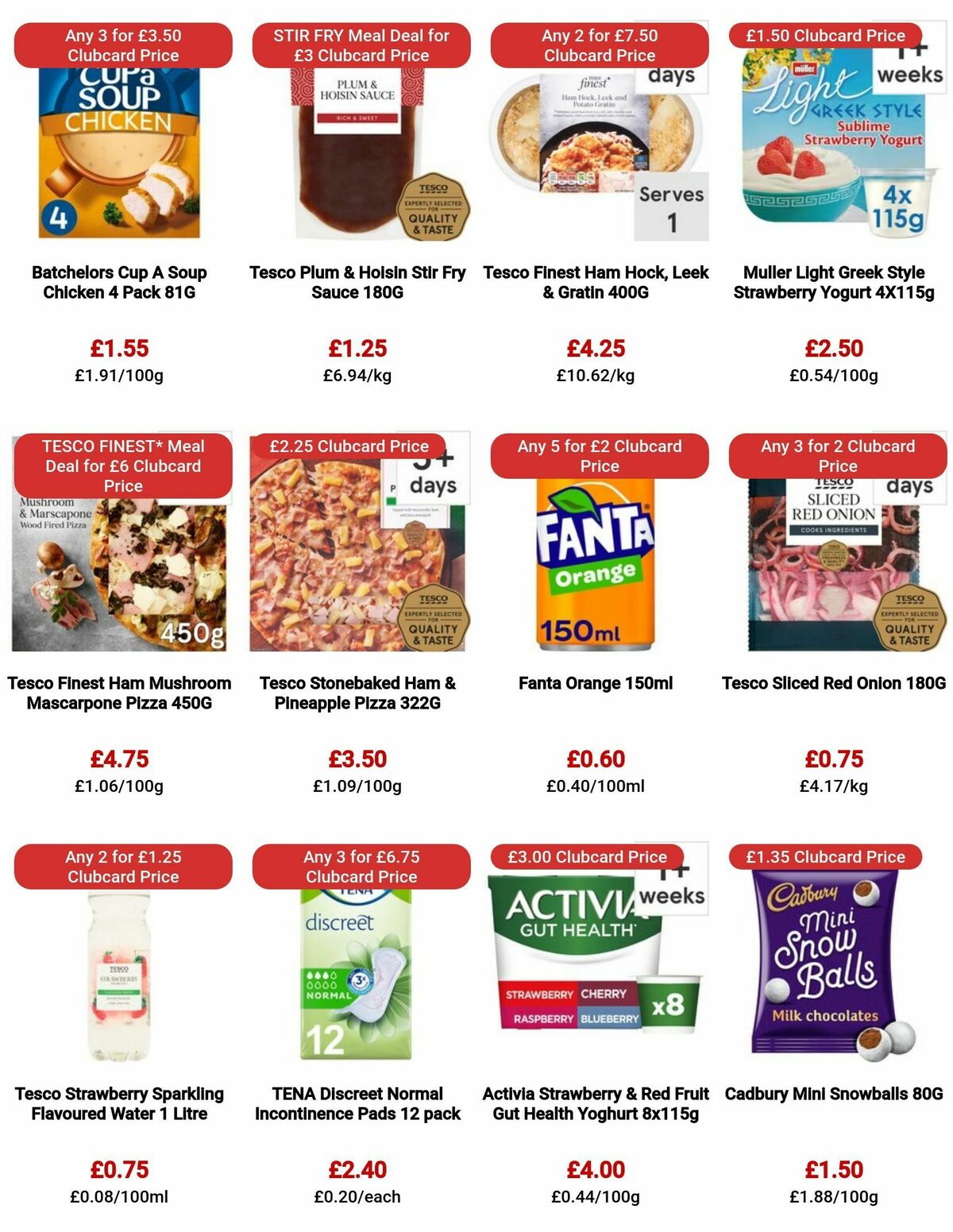 TESCO Offers from 19 October