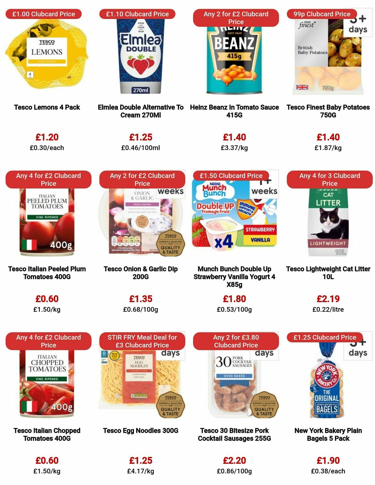 TESCO Offers from 19 October