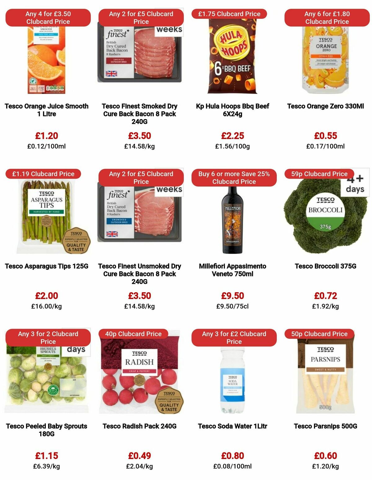 TESCO Offers from 19 October