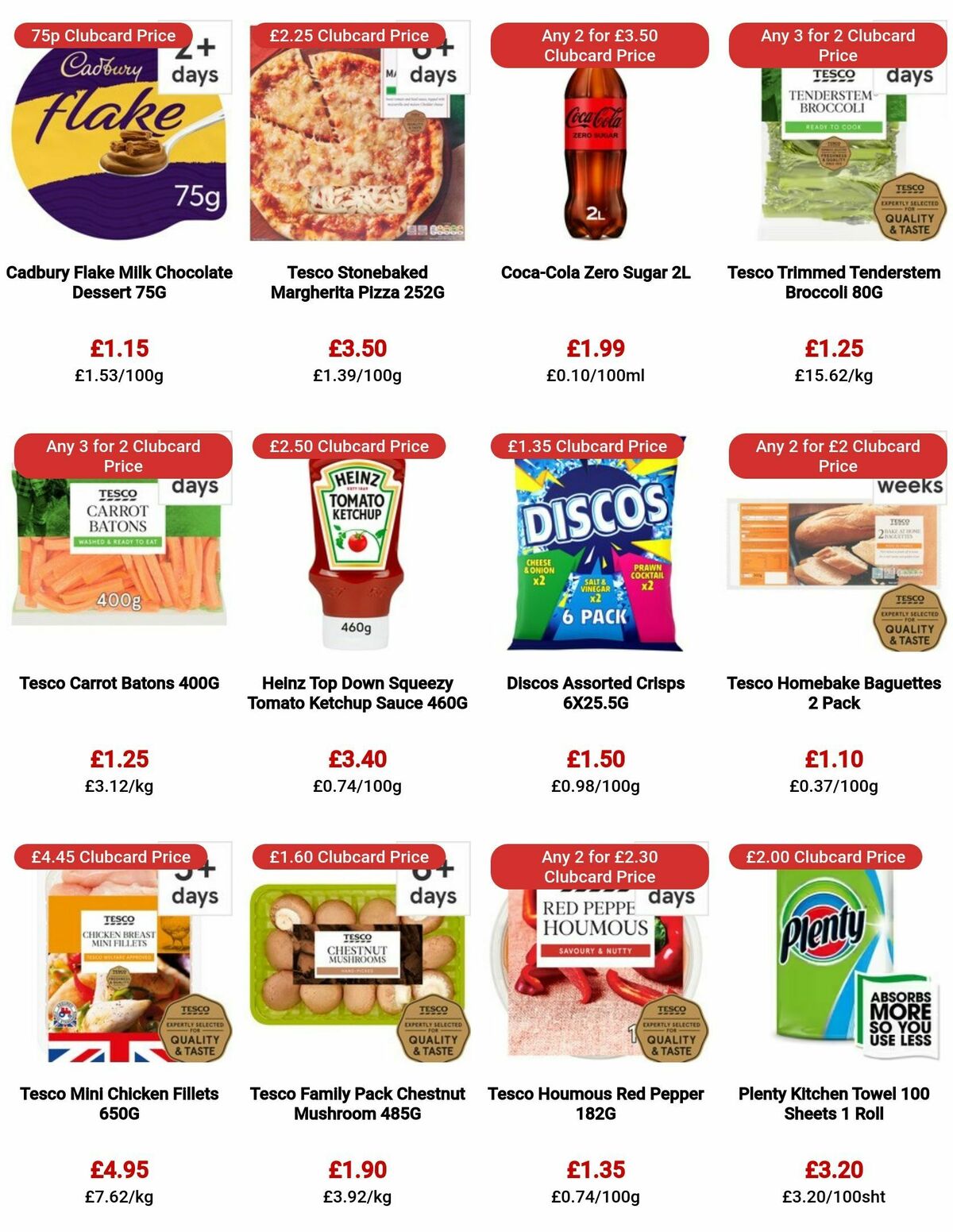 TESCO Offers from 26 October