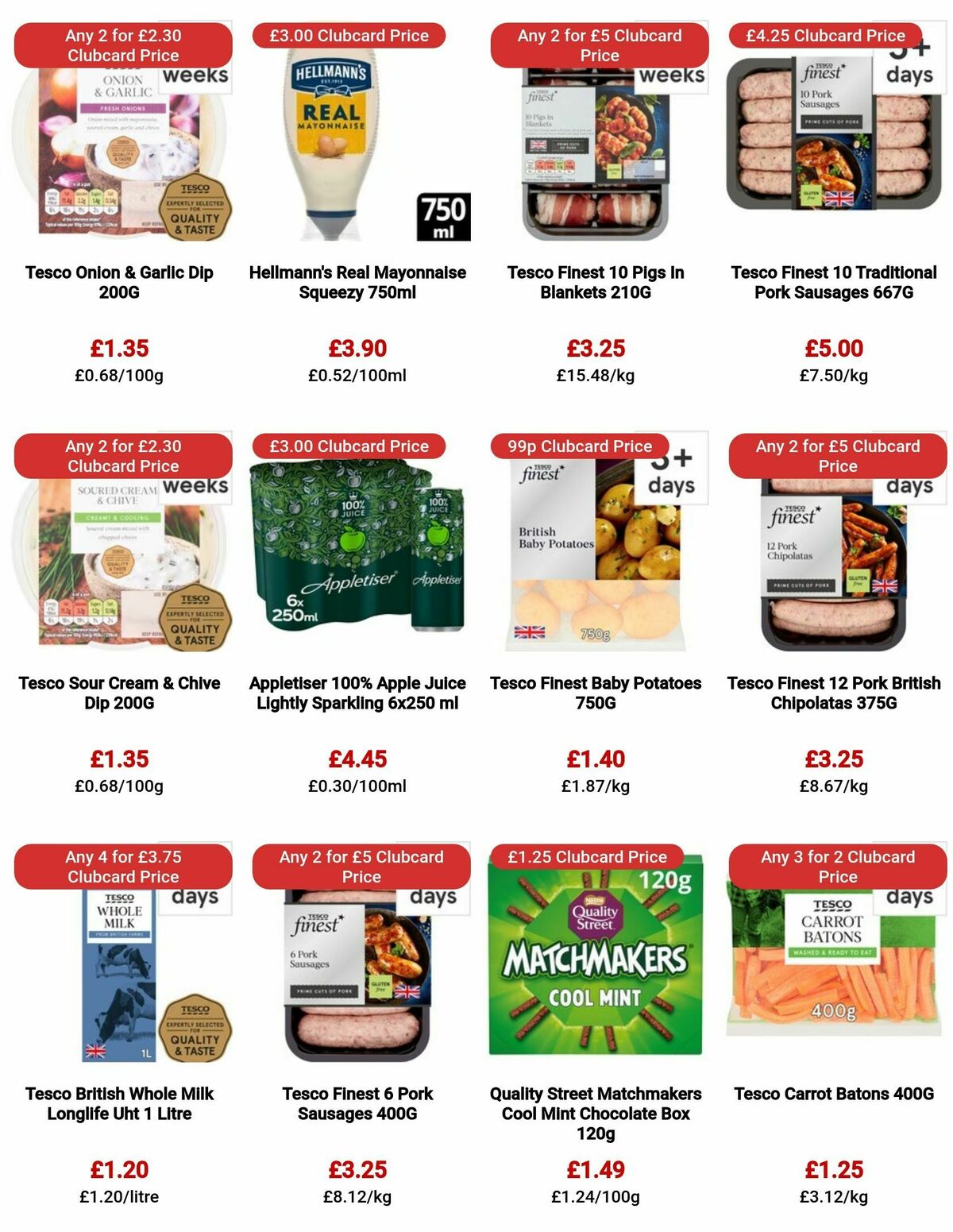 TESCO Offers from 2 November
