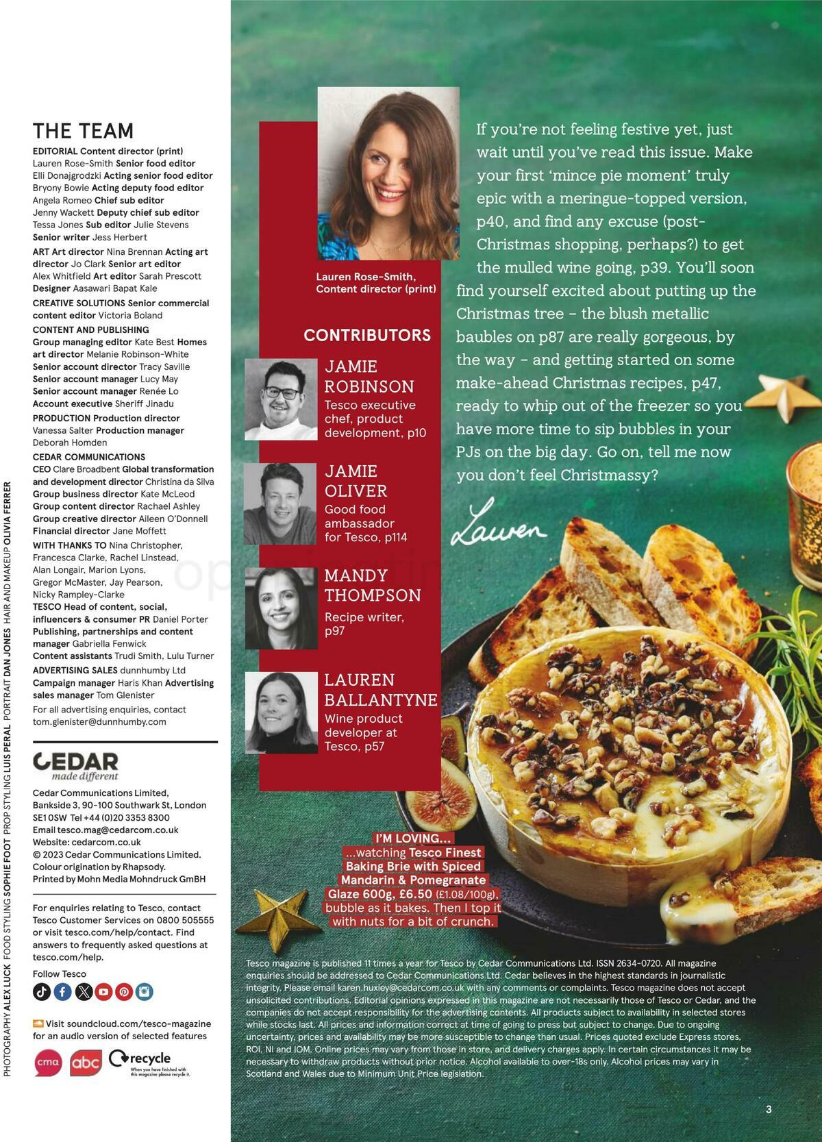 TESCO Magazine November Offers from 10 November