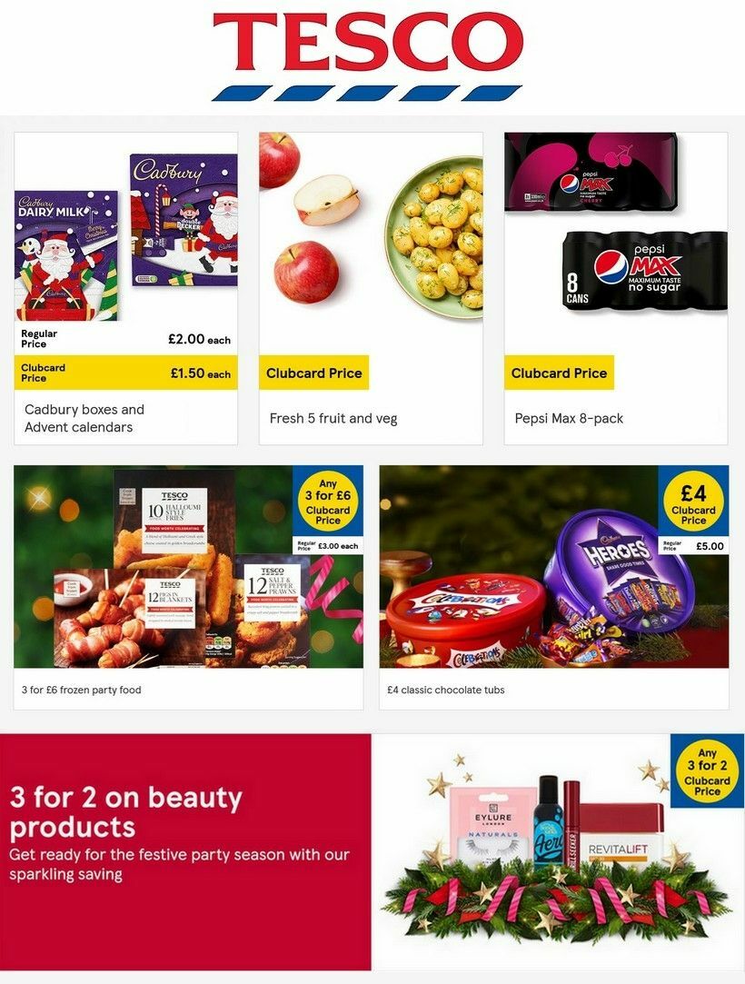 TESCO Offers from 16 November