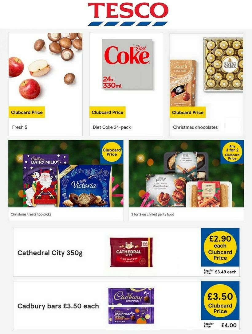 TESCO Offers from 23 November