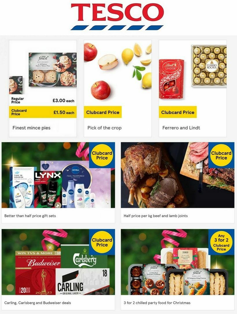 TESCO Offers from 14 December