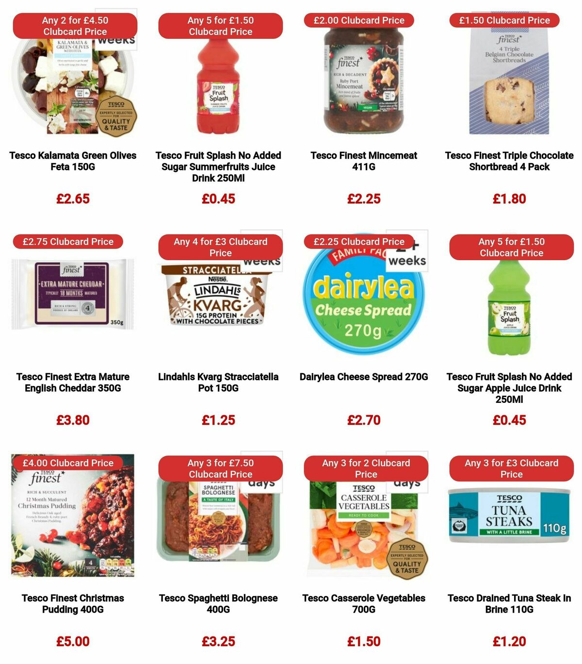 TESCO Offers from 14 December