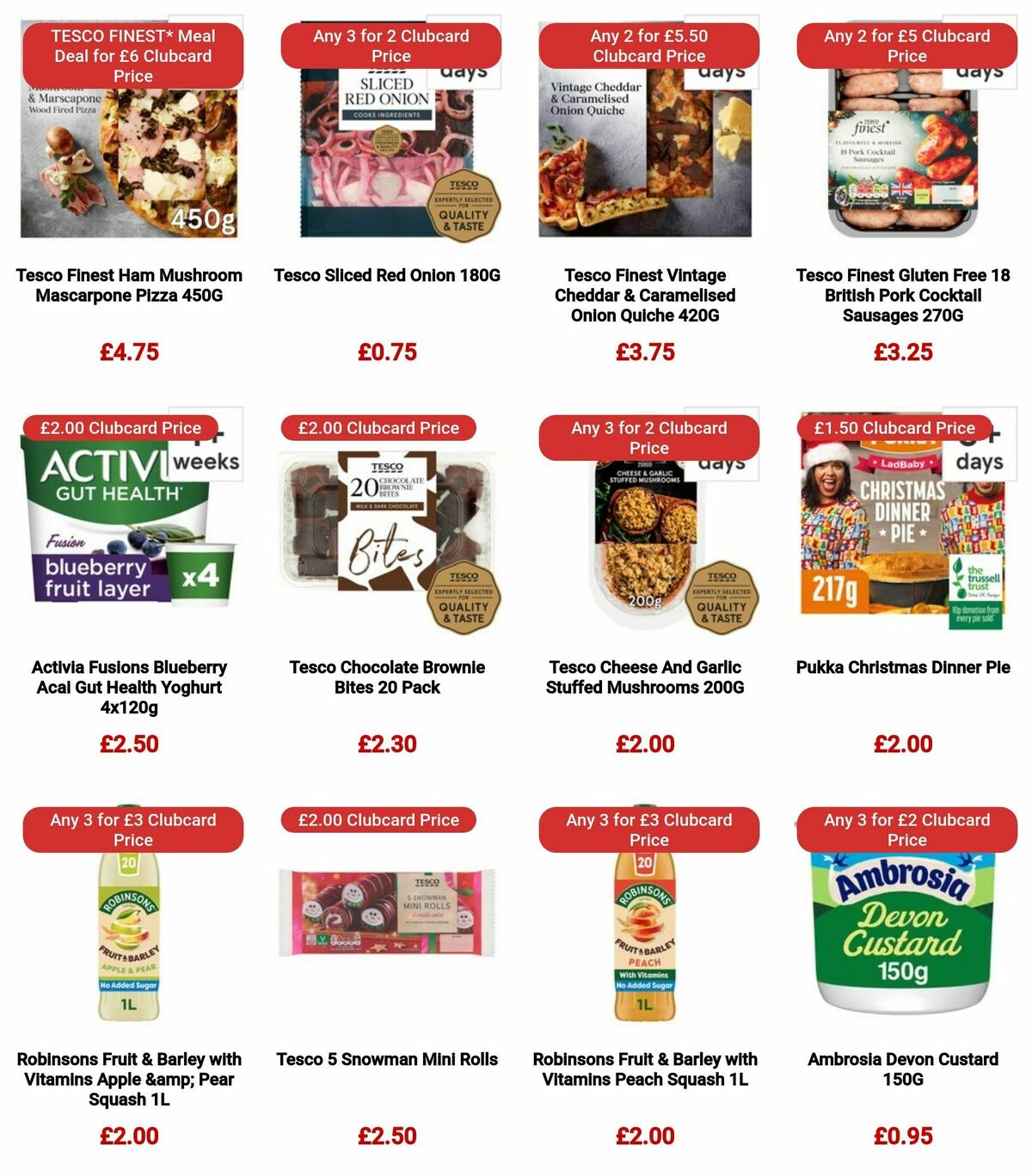 TESCO Offers from 14 December