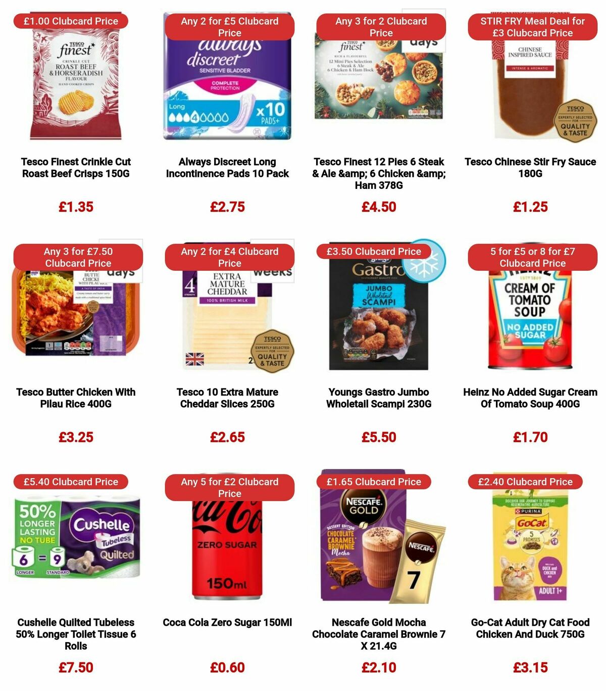 TESCO Offers from 14 December
