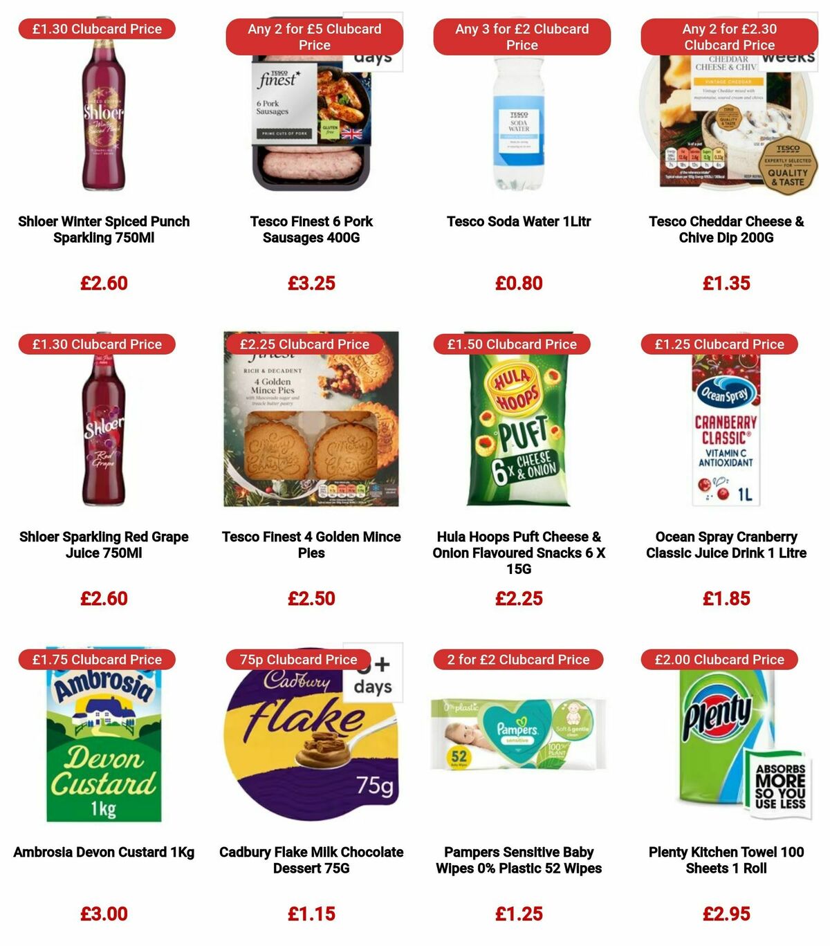 TESCO Offers from 14 December