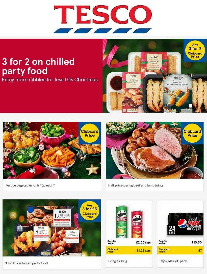 TESCO Offers from 21 December